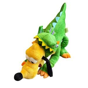 Disney Store 17" Dragon Pluto Plush Dress Up Costume Halloween Mickey Mouse